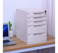 XDAWQP Armadietti per documenti, cassettiere per documenti, cassettiere per archiviazione, cassettiere da scrivania, cassettiere con 4/5/6/7 cassetti, con serratura, alta capaci