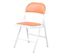 XDAWQP Comode Sedie Pieghevoli Sedia Pieghevole Comoda Sedia Portatile Leggera Sedia da Ufficio Formazione Riunione Lavoro Sedia in Similpelle Cuscino Sedia Pieghevole，