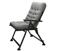 XDAWQP Comode Sedie Pieghevoli Sedia Pieghevole Cuscino in Puro Cotone Nove Marce Regolabile Pausa Pranzo Sedia Reclinabile Ufficio Domestico Tubo di Acciaio Spesso Se，A-43x305x22in