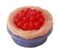 XDAWQP Modelli di Cibo Artificiale, Modelli di crostata di Uova Artificiali, Modello di Dessert Finto, Cibo Artificiale per Oggetti di Scena fotografici, Dessert Finto per la ca，E 2.1 * 2.1 * 1.3CM