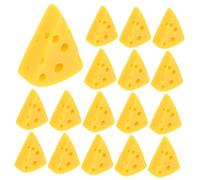 XDAWQP Realistici Giocattoli di Formaggio in Miniatura, 30 Pezzi, Piccoli stampi per Torte, Torte finte per Fai da Te, Accessori da Cucina e Decorazioni per Feste