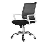 XDAWQP Sedia da Ufficio Ergonomica - Sedia da Scrivania con Rotelle con Supporto Lombare, Sedia da Computer in Rete, Sedie da Gioco, Sedia Girevole Direzionale (D Senz，D-Without headrest