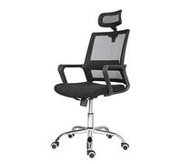 XDAWQP Sedia da Ufficio Ergonomica - Sedia da Scrivania con Rotelle con Supporto Lombare, Sedia da Computer in Rete, Sedie da Gioco, Sedia Girevole Direzionale (C con ，C-with headrest