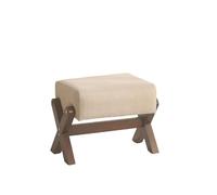 XDAWQP - Sgabello fasciatoio in legno massello, poggiapiedi da ingresso, panca bassa, per soggiorno, elegante tavolo centrale, divano, ottomano, perfetto per uso domestico e ingresso