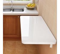 XDAWQP Tavolo pieghevole da parete, moderno e minimalista, multifunzionale, pieghevole, salvaspazio, con staffe (80 x 30 cm, 80 x 30 cm, 80 x 30 cm