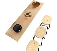 XDAWQP Tavolo pieghevole da parete per computer, in legno, pieghevole, da parete, per tavolo da pranzo, scrivania, salvaspazio, 30 x 100 cm, 30 x 100 cm
