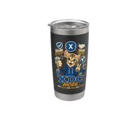 XDC Selfie Kitty Bullrun HODL Crypto Pet Blockchain Design Bicchiere termico in acciaio inox doppia parete
