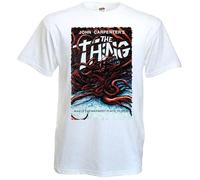 XDCERE The Thing v.11 T Shirt White Movie Poster S-5XL WhiteLarge