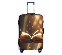 XDCYWBZDBC Book Under The Light Copertura elastica per bagagli da viaggio Custodia per bagagli Tao18-32 pollici Copertura per bagagli con cerniera Antis antigraffio antipolvere Fissaggio e smontaggio
