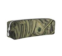 XDCYWBZDBC Borsa portaoggetti in pelle con soldi americani per cancelleria, borsa di immagazzinaggio di grande capacità, viene utilizzata per mettere piccoli oggetti per scuola, ufficio, viaggi o