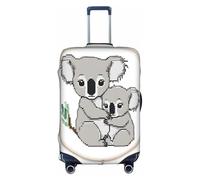XDCYWBZDBC Carino Koala Mom and Baby Elastico Viaggio Bagagli Copertura Dei Bagagli Tao18-32 pollici Copertura Dei Bagagli con Cerniera Antis Graffio Antipolvere Stretta Fissaggio e Smontaggio Rapido,