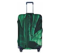 XDCYWBZDBC Copertura elastica per bagagli da viaggio con foglia di banana tropicale Tao18-32 pollici copertura per bagagli con cerniera anti-graffio antipolvere stretta fissaggio e smontaggio rapido,