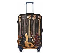 XDCYWBZDBC Copertura elastica per bagagli da viaggio per chitarra e basso per strumenti musicali Tao18-32 pollici Copertura per bagagli con cerniera Antis antigraffio antipolvere Fissaggio e