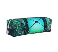 XDCYWBZDBC Fireflies e Lanterna Astuccio in pelle per cancelleria Borsa portaoggetti di grande capacità viene utilizzata per mettere piccoli oggetti per scuola, ufficio, viaggi o trucchi piccola borsa