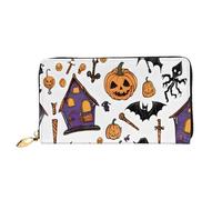 XDCYWBZDBC Magic Witch Witchcraft Bohemian Drawing Leather Long Zipper HandPurse Large Capacities Women's Wallet with Multiple Pockets Multifunctional Wallet Fit Credit Card, Cash, Coin, 3D, taglia