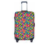 XDCYWBZDBC Palline Colori Modello Elastico Viaggio Copertura Dei Bagagli Copertura Dei Bagagli Tao18-32 pollici Copertura per bagagli con Cerniera Antis Graffio Antipolvere Stretto Fissaggio e