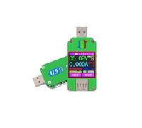 XDDQWSWA 1 pz UM24 UM24C USB 2.0 Display LCD Voltmetro amperometro Carica Batteria Tensione Corrente misuratore multimetro Cavo Misura Tester(UM24C And LD35)
