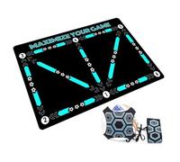XdealCozyxc 60 x 90 cm Calcio Training Skills Mat, Ball Mastery Mat Calcio