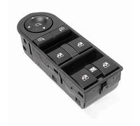 XDETGOK Alzacristalli Elettrico Compatibile con Vauxhall per Zafira 2005-2015 Interruttore Controllo Alzacristalli Auto Pulsante Regolatore Alzacristalli Pulsante Regolatore Sollevamento OEM:13228699