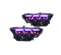 XDFYHUIB Compatibile Con Ford Per Mustang 2024 2025 Modificato Gruppo Ottico Anteriore DRL Indicatori Di Direzione Luci Anteriori Automatiche Plug & Play Faro