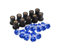 XDFYHUIB per CB599 CB600 CBR600F3 CBR600F4 CBR600F4i CB919 CBR900RR Moto Rondelle Dadi Viti Assortimento Moto Parti Meccaniche(Blue)