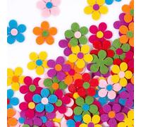 XDGBGFN 100 fiori in feltro, 28 mm, manuale in feltro, per fai da te e arte