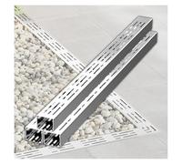 XDgfjrCGKJ Sistema di drenaggio for Trincea Ispessita(3pcs,100x3.5x3cm)
