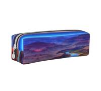 XDHFFJUCK Beauty Grand Canyon Astuccio in pelle semplice astuccio alla moda per ragazzi adolescenti uomini donne penne semplici e borsa per cancelleria, bianco, Taglia unica, Set di zaini per la