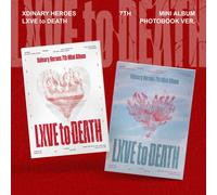 Xdinary Heroes 7th Mini Album [LXVE to DEATH] Random Ver. CD + libro + P.Card...