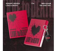 XDINARY HEROES [LXVE TO DEATH] 7° Mini Album CUSTODIA IN LATTA...