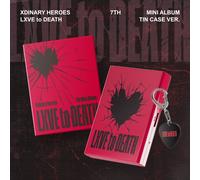 Xdinary Heroes - LXVE to DEATH [Tin Case ver.] Album + set di cartoline fotog...
