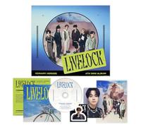 Xdinary-Heroes - Xdinary-Heroes - [Livelock] (Digipack- Ver.2) Cover + CD-R + Photobook + Photocard + Removable Sticker + Lyric Poster + Circle Card + Postcard + 2 Pin Badges + 4 Extra Photocards