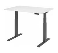 XDKB 12 G | Scrivania - Bianco 120x80 regolabile in altezza elettrico