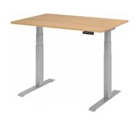 XDKB 12 S | Scrivania 120x80 regolabile in altezza elettrico Quercia