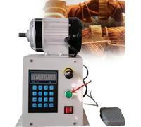 XDLYWUZIQ Avvolgitrice Automatica per Bobine, Attrezzatura per Avvolgimento di Filo Smaltato, Trasformatore Ad Alta Coppia con Controllo Digitale, può Avvolgere 4 Fili Smaltati da 1,85 M 500W