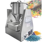 XDLYWUZIQ Miscelatore per Polveri Secche, Miscelatore per Particelle in Acciaio Inox 304, Miscelatore Granulare, Miscelazione Bidirezionale a 360° per Particelle di Cereali Secchi, Granuli 20L