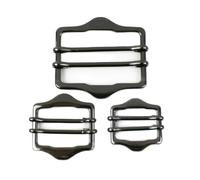 XDMING 5/10/20 pz 20/25/30/40mm fibbia in metallo zaino doppio perno cursore gancio tessitura regolazione fibbie cappotto clip da cintura chiusura accessorio