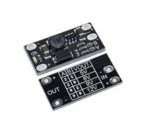 XDMSZ66 1.5A Multi-Function Mini Boost Module Step Up Board 5V 8V 9V 12V LED Indicator DIY Voltage Module 3.7V Lithium Battery Boost(1PCS)