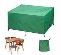 XDMYGTT Copertura Mobilia Giardino,140x80x85cm Rettangolare Copertura per Tavolo da Esterno,Resistente allo Strappo Telo 420D Oxford Copertura da Protezione da Giardino,Antivento,Impermeabile,UV