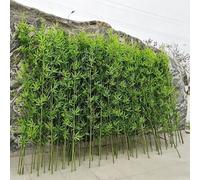 XDOPIRRS Schermo Privacy in Bambù Artificiale per Esterni,Pianta Artificiale Impermeabile per la Privacy, Adatto per Decorare Balconi, Terrazze e Giardini(2m/6.5ft tall,30 Bamboo)