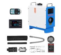 XDOVET Riscaldatore Diesel 8,3KW, riscaldatore Portatile ad Aria Diesel Integrato di Colore Blu, 12V/24V, Telecomando e Pannello di Controllo LCD per Auto, Camion, Camper, Riscaldamento Interno