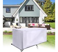 XDPBLM Copertura per Mobili da Esterno 100x80x90cm(LxWxH) Waterproof 420 Oxford Material Heavy Duty All Weather Rectangular Patio Furniture Cover Weatherproof for Patio Table, Chair, Sofa