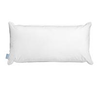 XDREAM Cuscino ad acqua | Cuscino ortopedico con capacità regolabile | Rivestimento in 100% cotone | 40 x 80 cm | Made in EU | Bianco