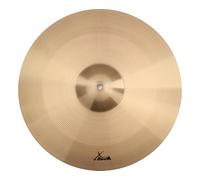 XDrum 18" Eco Piatti Crash/Ride (Piatti per batteria, musicali, armonici e comunque incisivi, set di piatti, suono medio scuro, pieno)