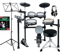 XDrum Batteria Elettronica 400 Voci 8 Mesh Pedale USB Sgabello Cuffie Bacchette