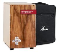 XDrum Cajon Peruana Koa, Piastra da battuta da 3 mm in koa, 5 cm, 2 kg