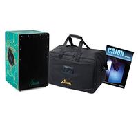 XDrum Design Series Cajon "Turtle" Set con borsa e guida (tedesco)