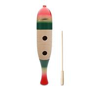 XDrum - Güiro realizzato a mano, in legno, stile messicano - NUOVO