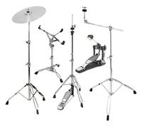 XDrum Hardware Pack Accessori per Batteria 5Pzi Supporto Asta HiHat Snare Pedale
