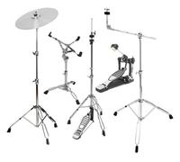 XDrum Hardware Pack Accessori per Batteria 5Pzi Supporto Asta HiHat Snare Pedale
